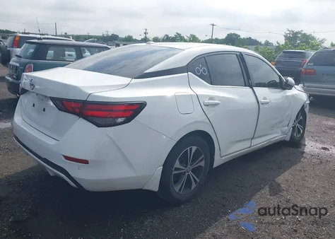 2020 Nissan Sentra Sv Xtronic Cvt z USA, uszkodzony, nr VIN 3N1AB8CVXLY211126